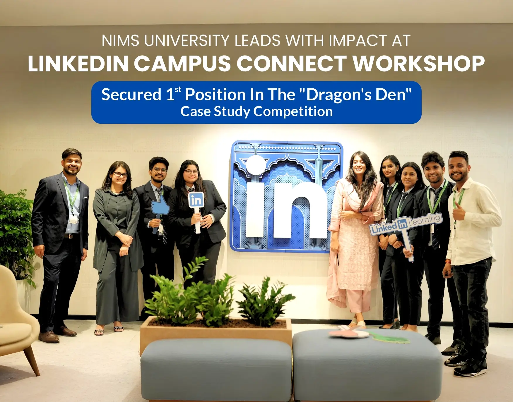 linkedIN Mobile banner